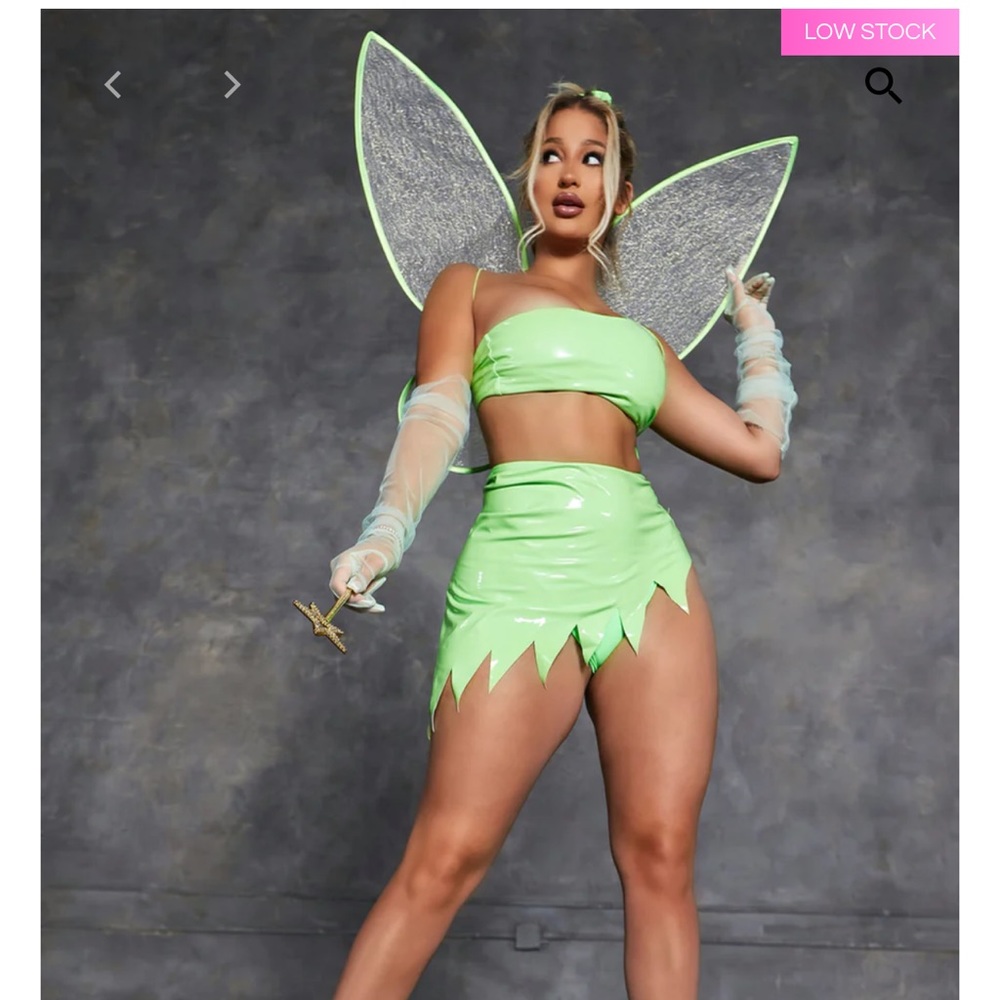 Sexy tinker bell costume